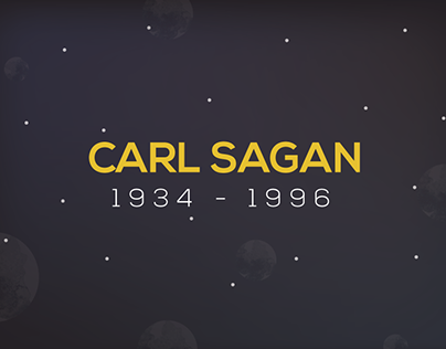 CARL SAGAN - Infografía