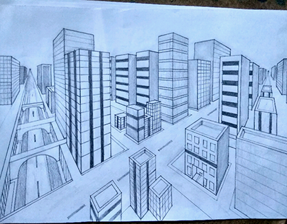 Perspective Drawings-Two point Perspective,