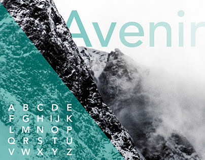 Typographic Posters | Avenir, Aleo, and Baskerville