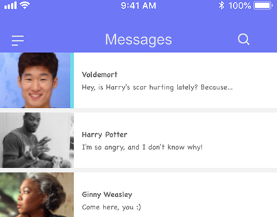 HP Message App Prototype