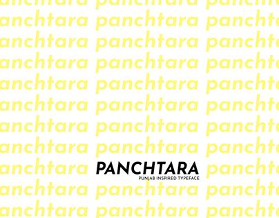 Panchatara Typeface