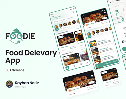Foodie: Food Delivery application Design
