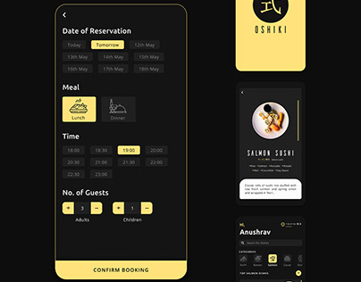 Oshiki- Table Reservation App
