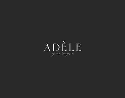 Adèle identity and logo \\ Adèle айдентика и лого