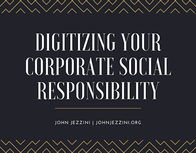 Digitizing Your Corporate Social Responsibility