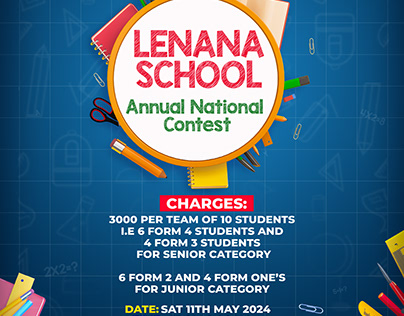 Annual National Contest ( Lenana School)