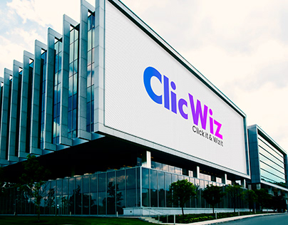 Clic Wiz Logo Design