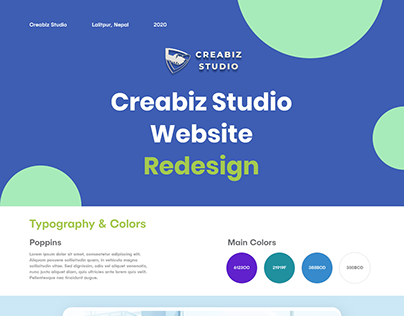 Creabiz Studio Website Design
