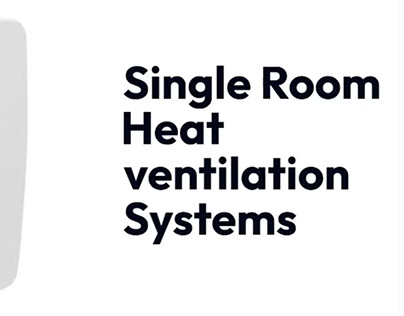 Single Room Heat Ventilation Systems