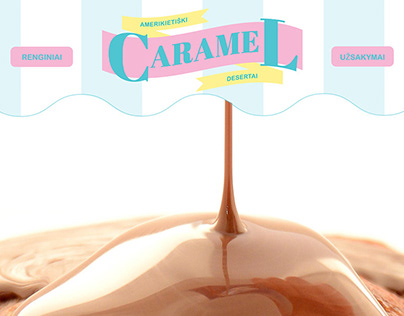 "Caramel" bakery branding (personal project)