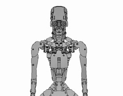 humanoid robot prototype model