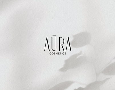 AURA Cosmetics - Logotype & Branding