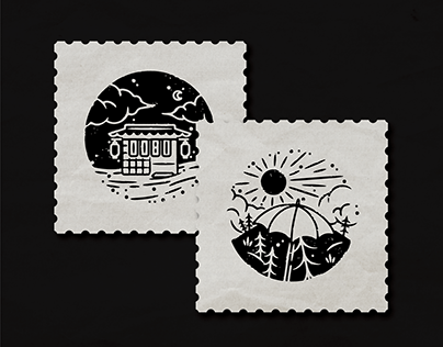 A Thousand Goodnights Stamp Design | 一千个晚安 印章设计 (2020)