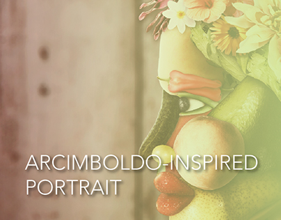 Arcimboldo-inspired portrait
