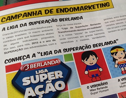 Liga SuperAção Berlanda - Endomarketing