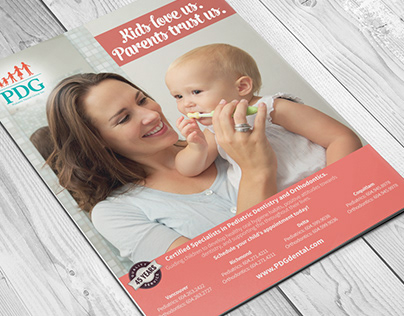Full Page Magazine Ads - Pediatric Dental Group