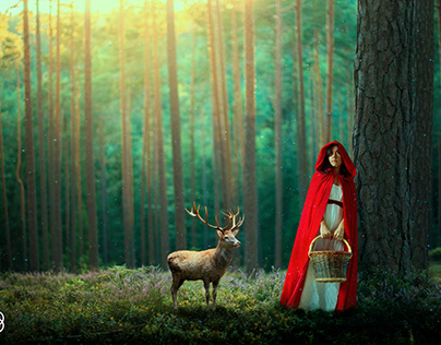 Little Red Hoodie - Photo Manipulation -