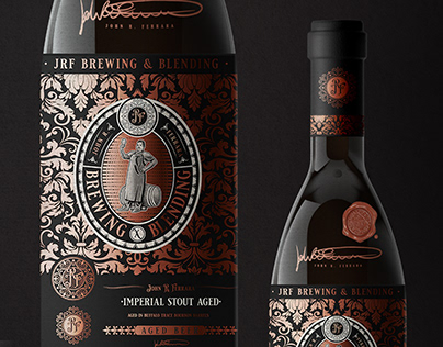 JRF Brewing x Blending | Beer Label Designs