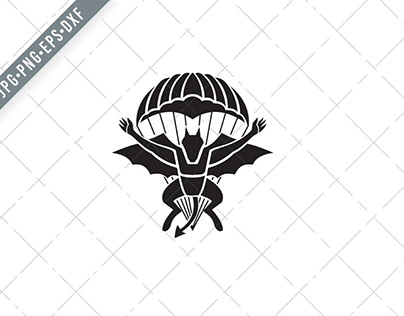Red Devils Parachute Regiment SVG