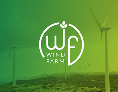 Wind Farm - Logo for energy company