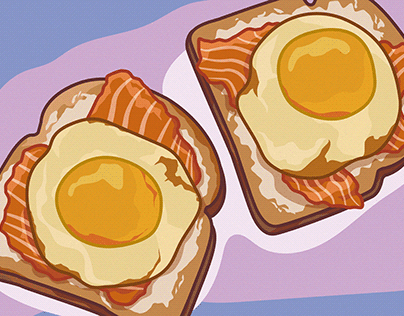 Breakfast illustrations