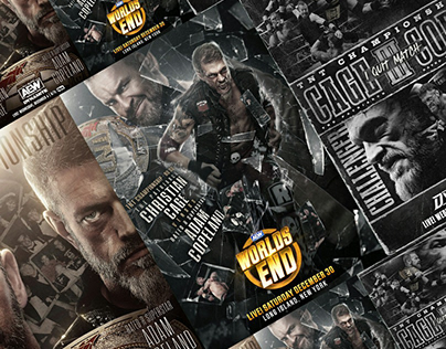 Christian Cage vs Adam Copeland Official Posters