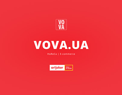 UX/UI for VOVA.ua. HoReCa