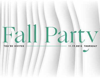 Van Alen Institute Fall Party