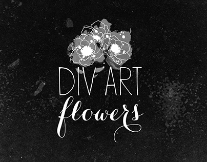 DIVART flowers Branding