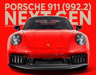 Porsche 911 (992.2) facelift