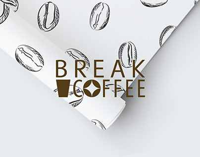 Break Coffee | Brand & Logo Wordmark Identity