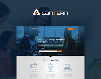 Lantern Workflow - App Landing Page