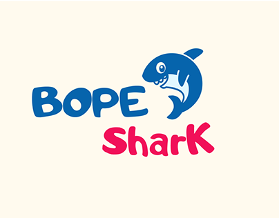 Логотип для детского магазина Bope Shark