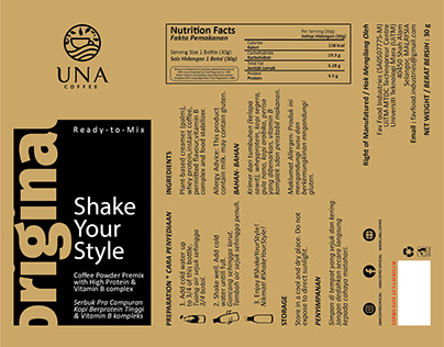 Una Coffee - Packaging Design