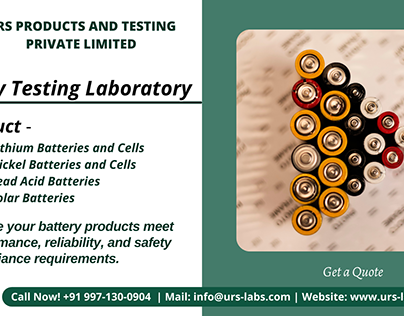 Lithium Batteries Testing Laboratory