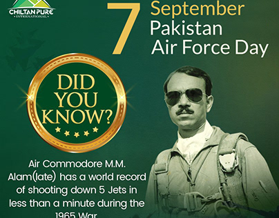 7 September Pakistan Air Force Day
