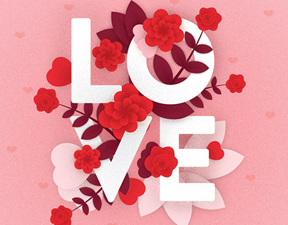 Valentine's LOVE Chocolate packaging design