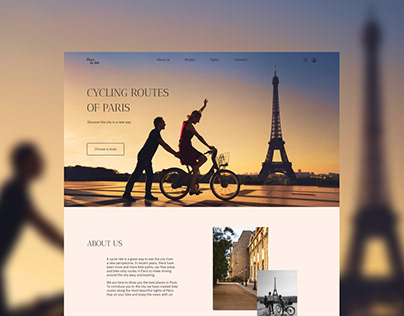 Paris Bike Tours Website
