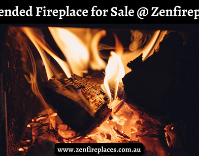 Suspended Fireplaces for Sale!