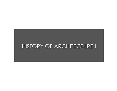 HISTORY OF ARCHITECTURE I | HEIDELBERG UNIVERSITY