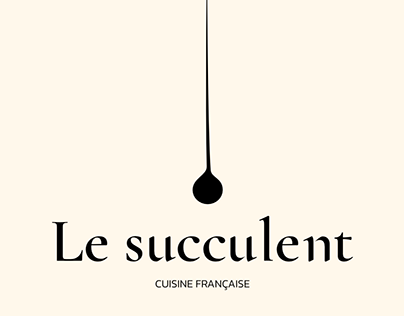 Le succulent - Restaurant branding