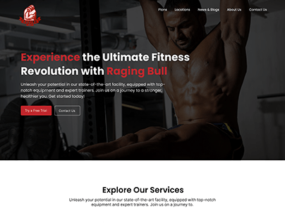 Raging Bull - The Ultimate Fitness Website
