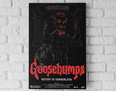 Goosebumps Movie Poster Campaign