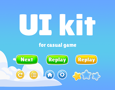 Game UI kit for casual game