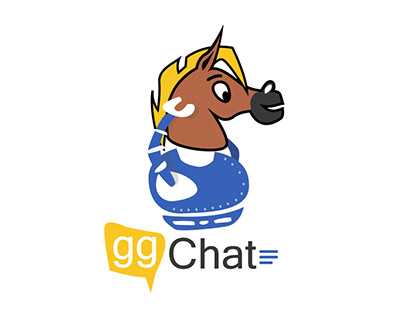 ggchat logo (AI chatbot for the horseracing industry)