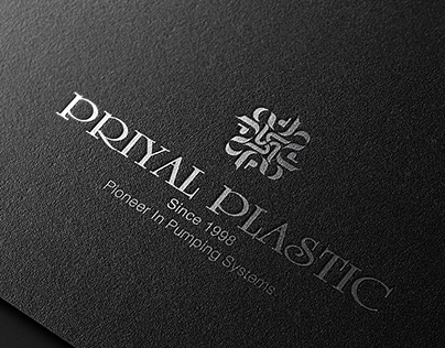 Priyal Plastic Brand Logo Design | WebsManiac Inc.