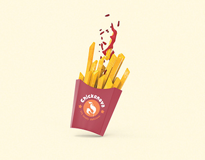 Chickenova Fast Food Chain Branding | Brandnmark