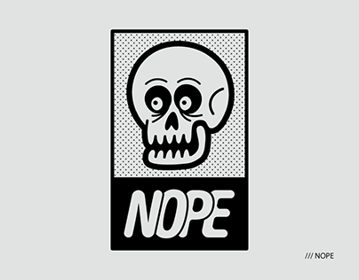 Project thumbnail - NOPE — logo design