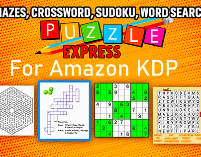 Sudoku, Word Search and More Puzzle Book