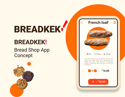 Bread Shop UI/UX Design